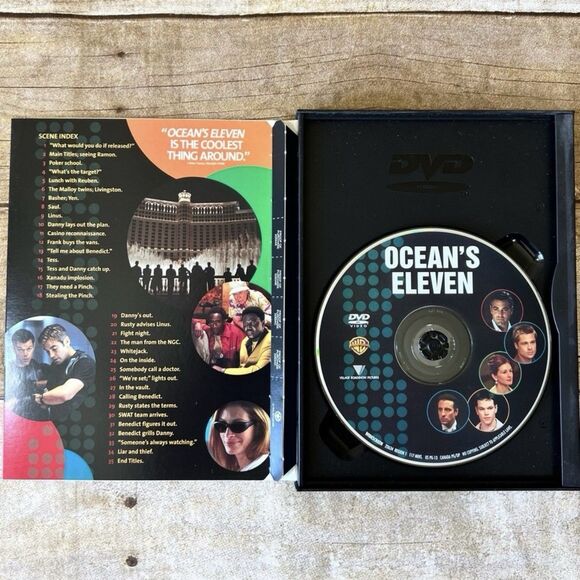 Oceans Eleven (DVD, 2002, Widescreen) - Picture 2 of 5